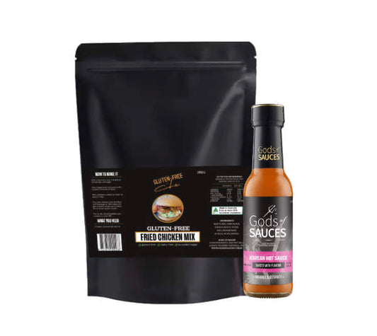Gluten-Free Fried Chicken Mix & Korean Hot Sauce Pack – Award-Winning Flavour-0
