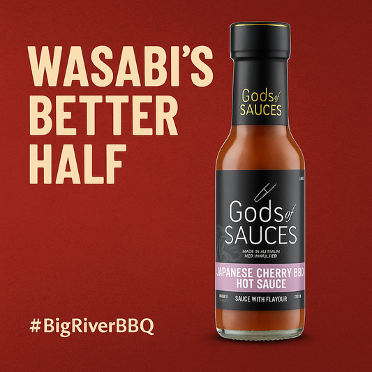 Wasabi’s Better Half-Cherry BBQ HOT Sauce