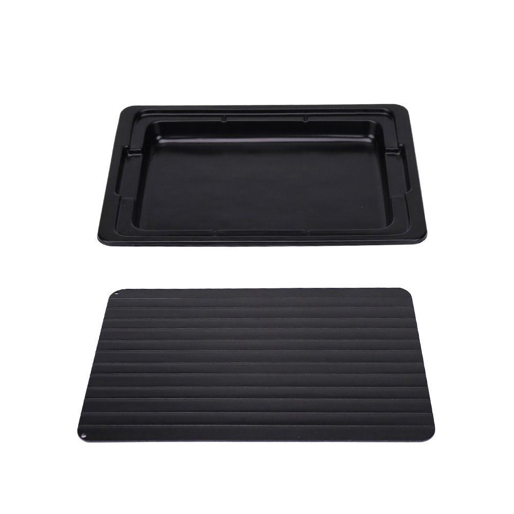 Fast Defrosting Meat Tray FDA Approved Large Miracle Aluminium Thawing Plate-0